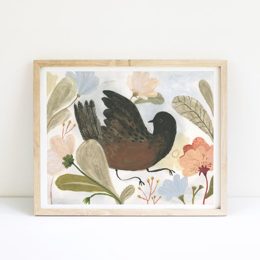 Garden Bird 3 Giclée print