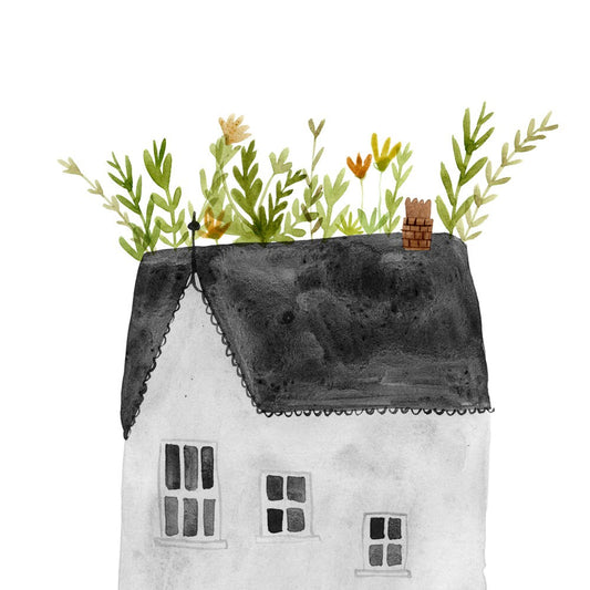Rooftop Garden Giclée print
