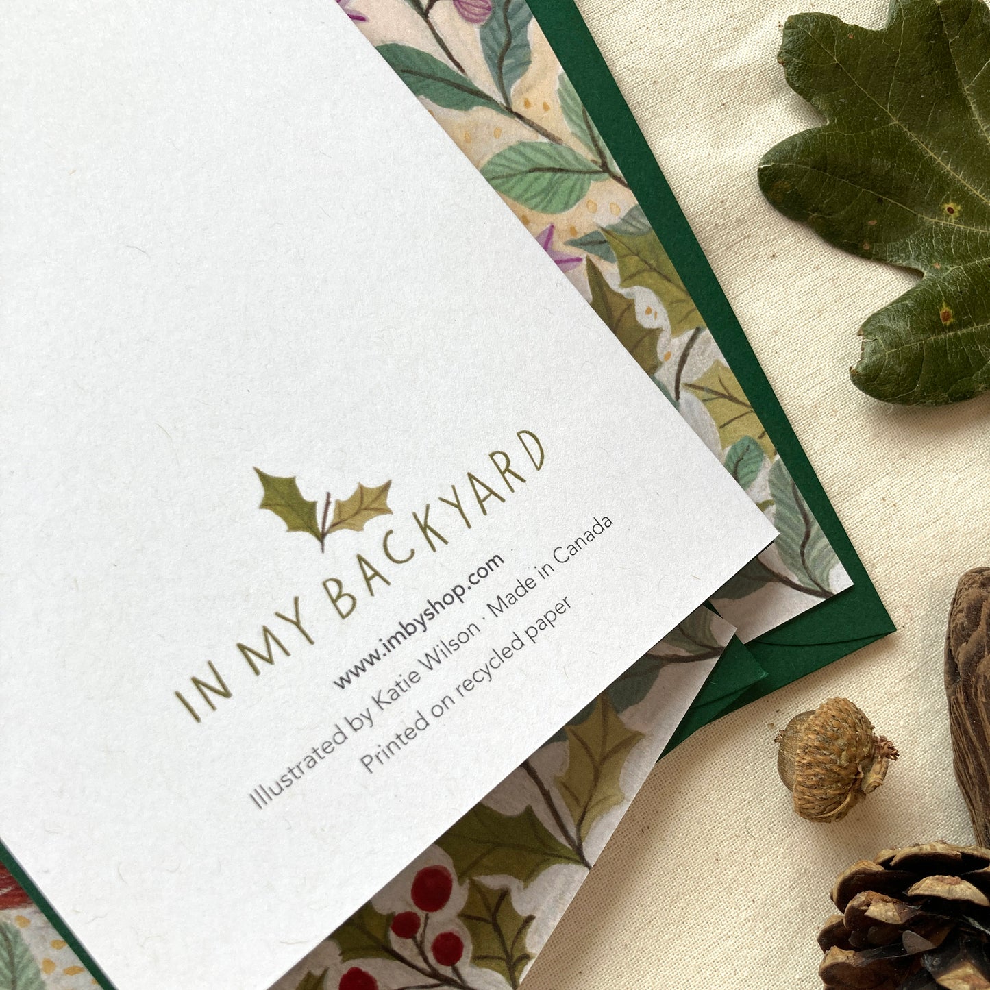 Christmas Squirrel Greeting Card