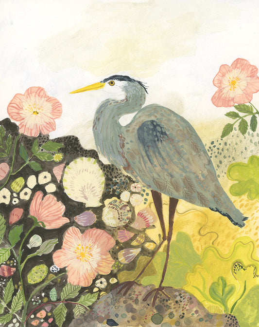 Great Blue Heron Giclée print