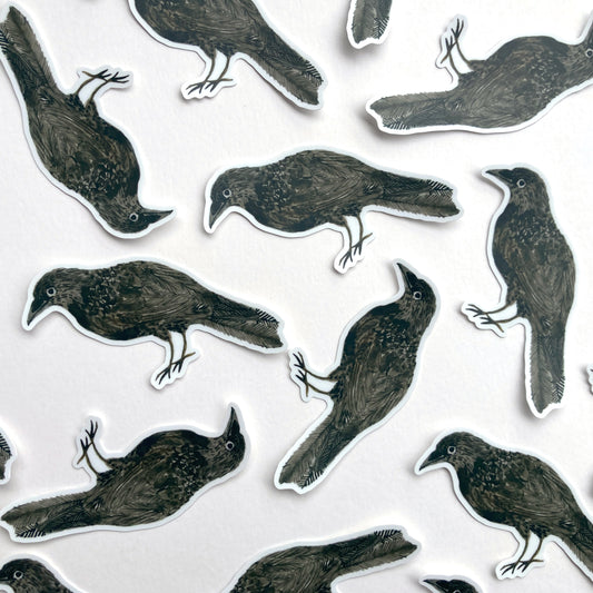 Crow Sticker