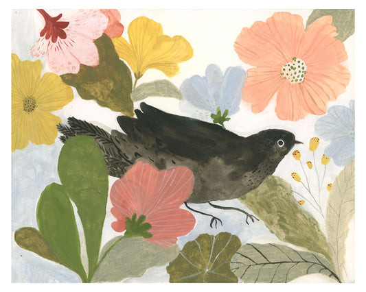 Garden Bird 1 Giclée print