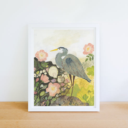 Great Blue Heron Giclée print