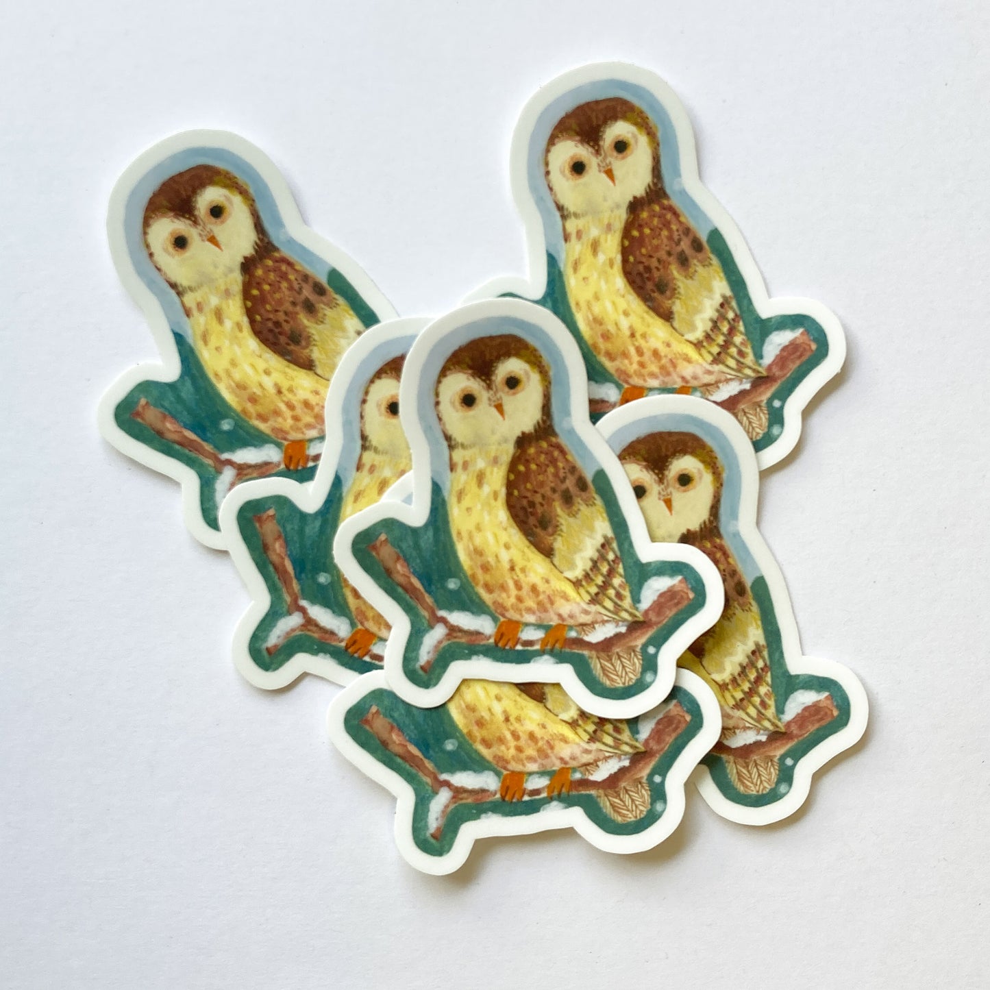 Winter Owl Sticker