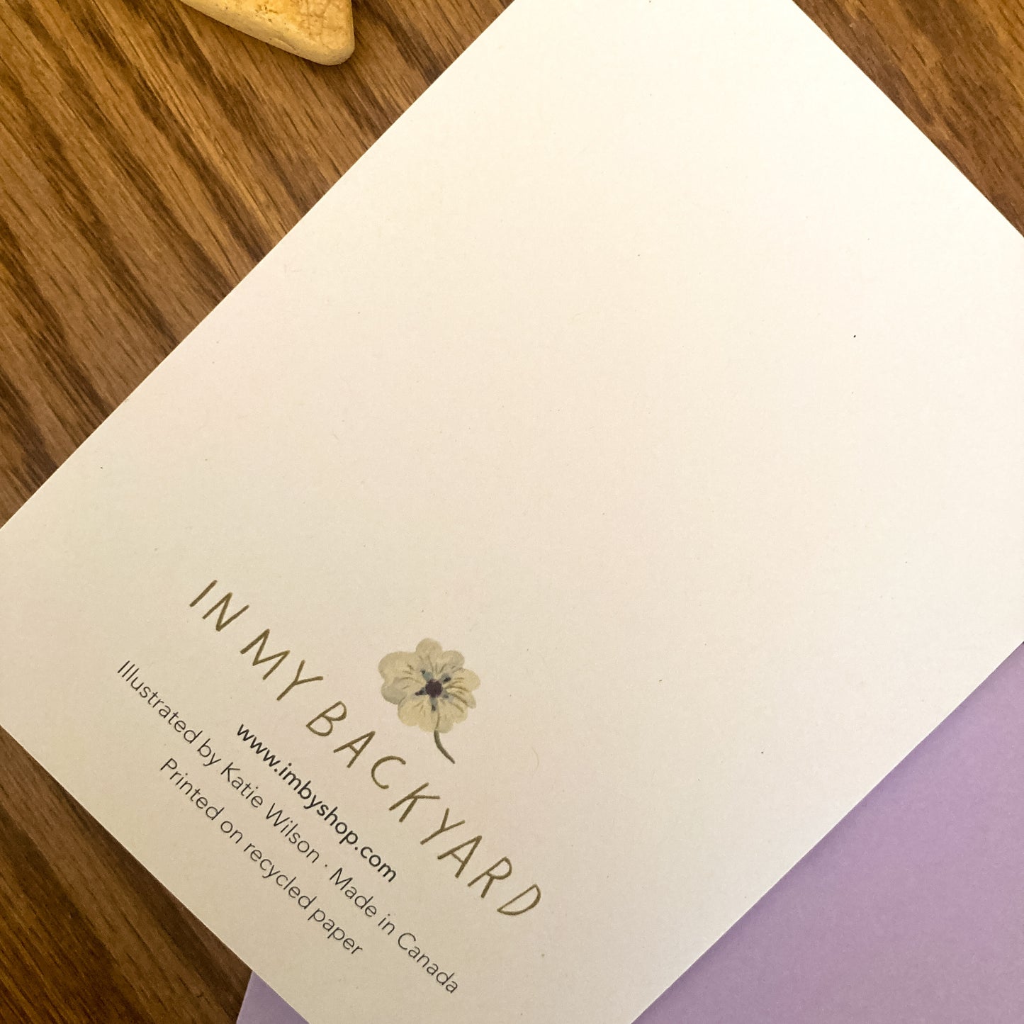 NEW! Celestial Moth in Purple Greeting Card