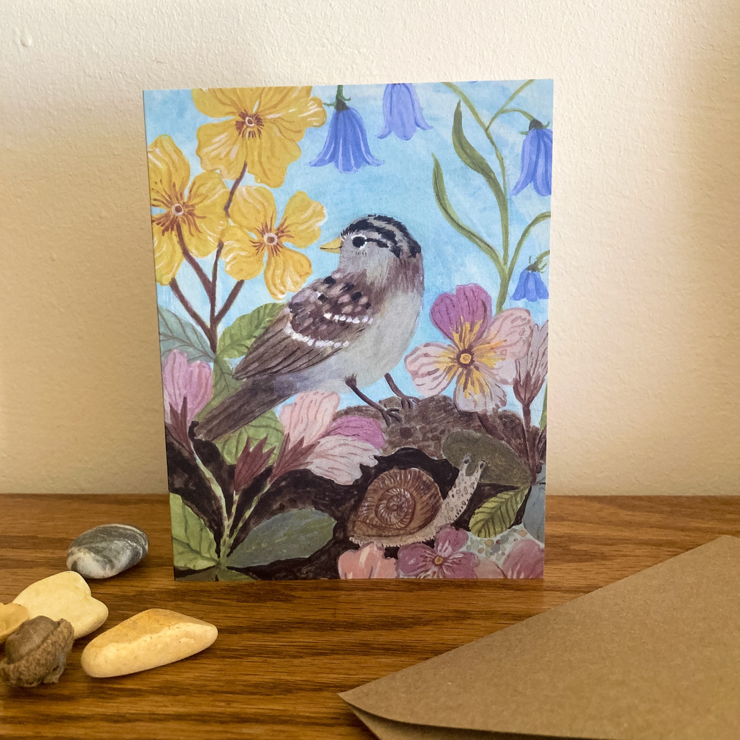 NEW! Garden Friends Greeting Card