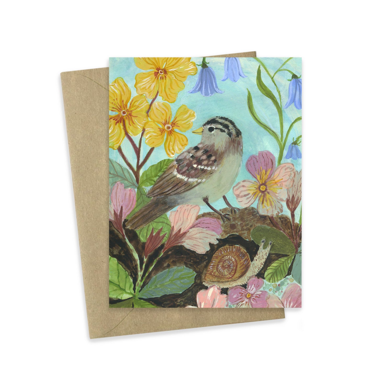 NEW! Garden Friends Greeting Card