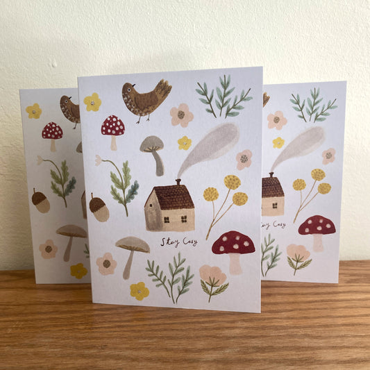 Stay Cosy Greeting Card