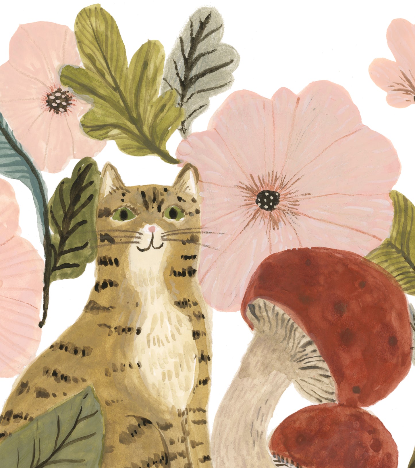 Autumn Cat Giclée Print