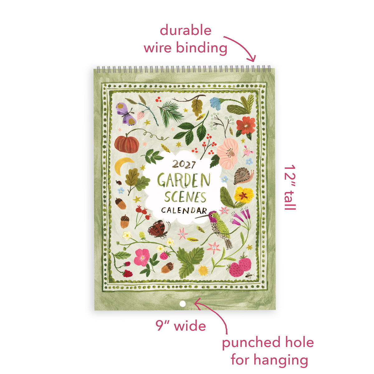 2027 Garden Scenes Calendar PRE-ORDER!