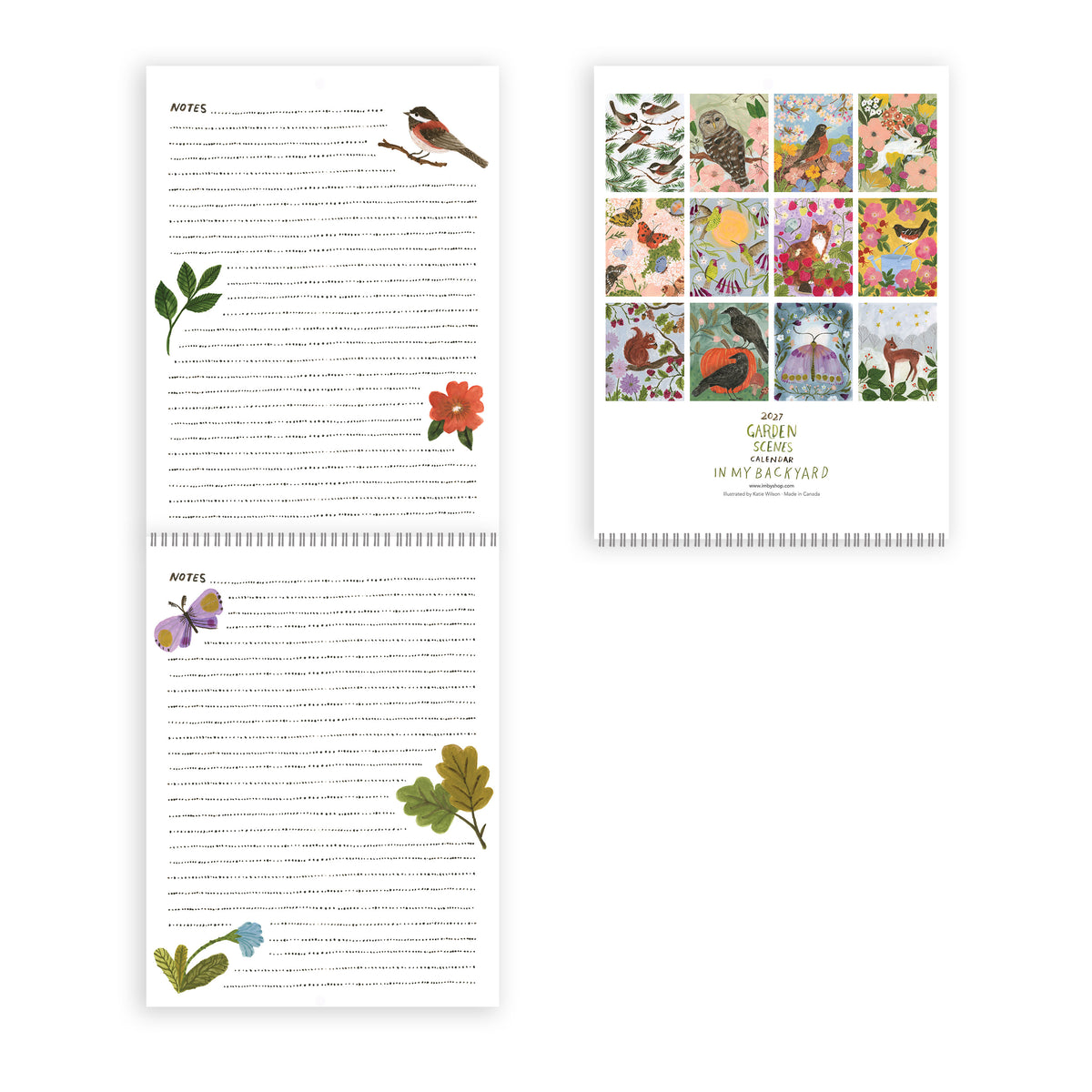 2027 Garden Scenes Calendar PRE-ORDER!