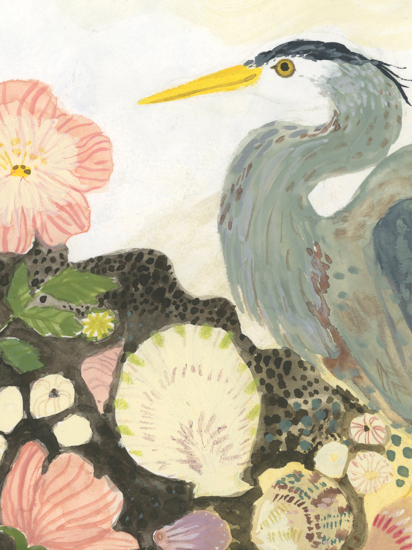 Great Blue Heron Giclée print