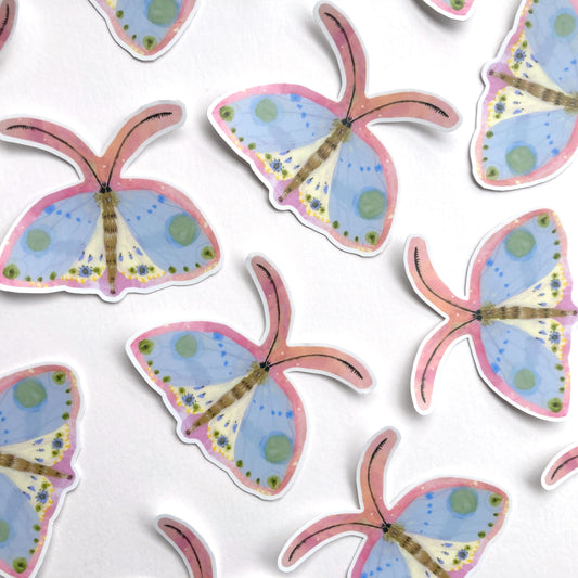 Celestial Moth Sticker