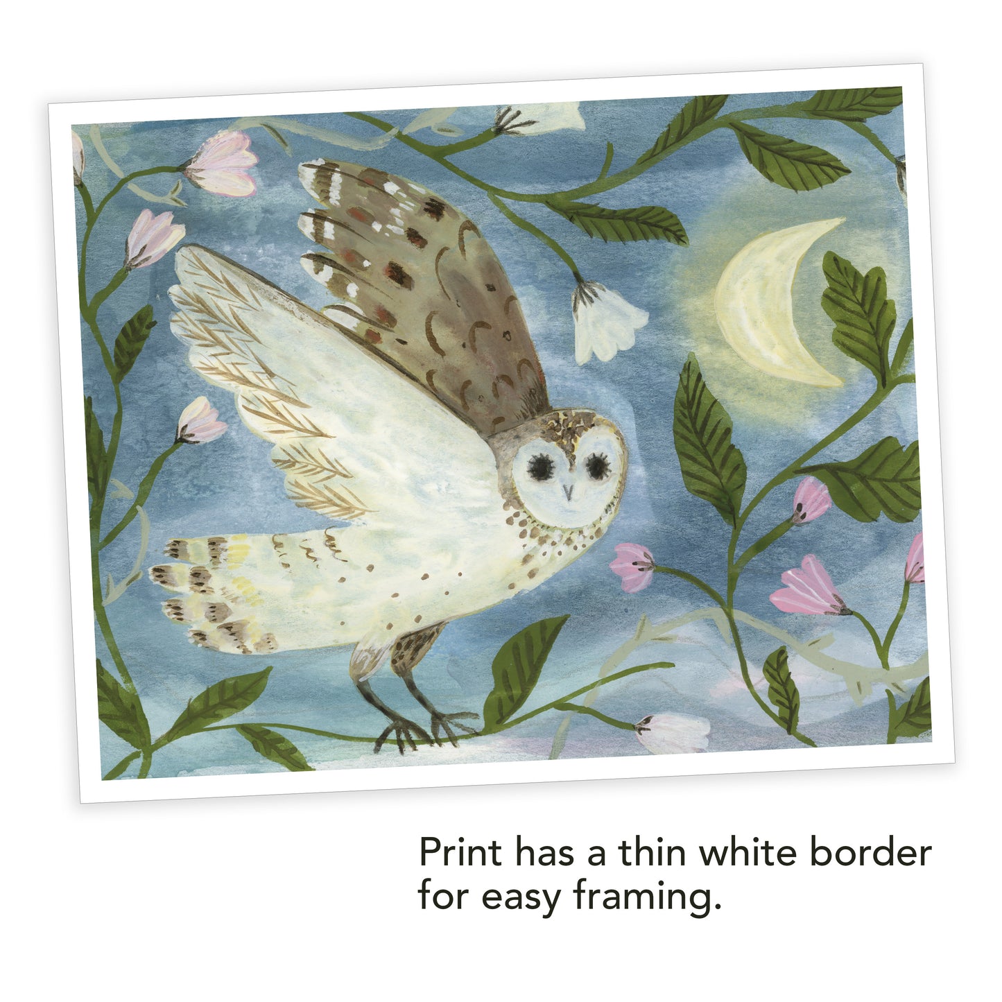 Midnight Owl Giclée Print