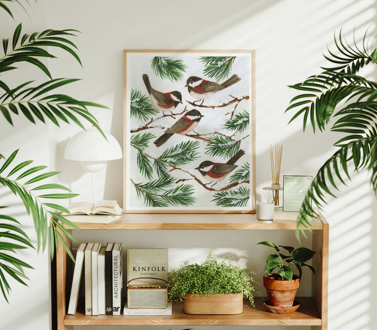 Chickadee Art Print