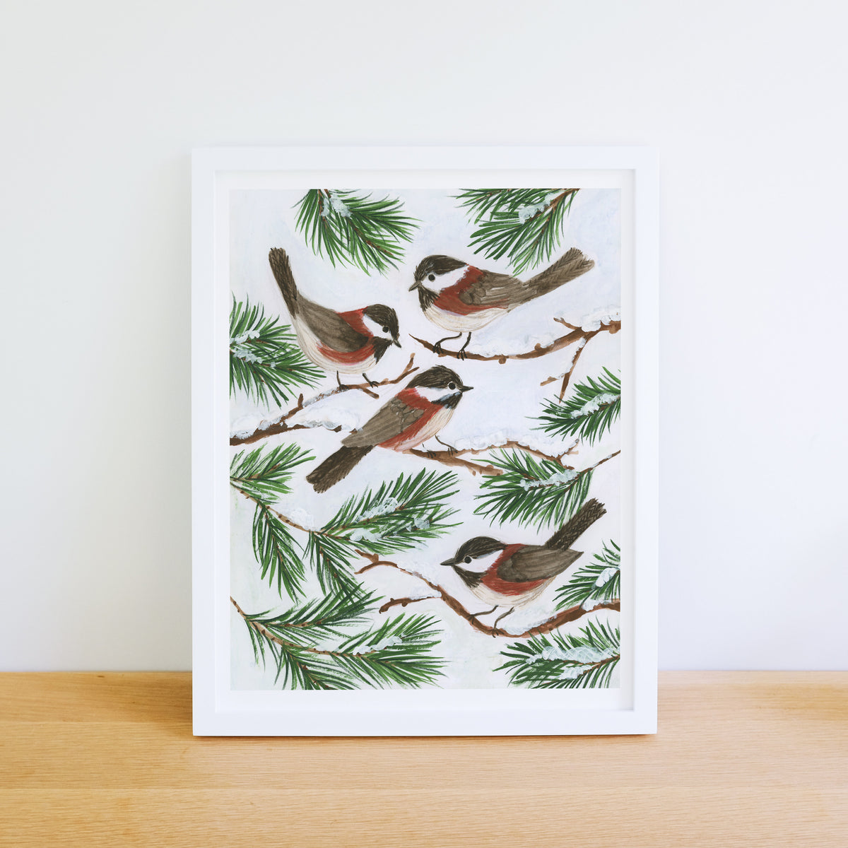 Chickadee Art Print