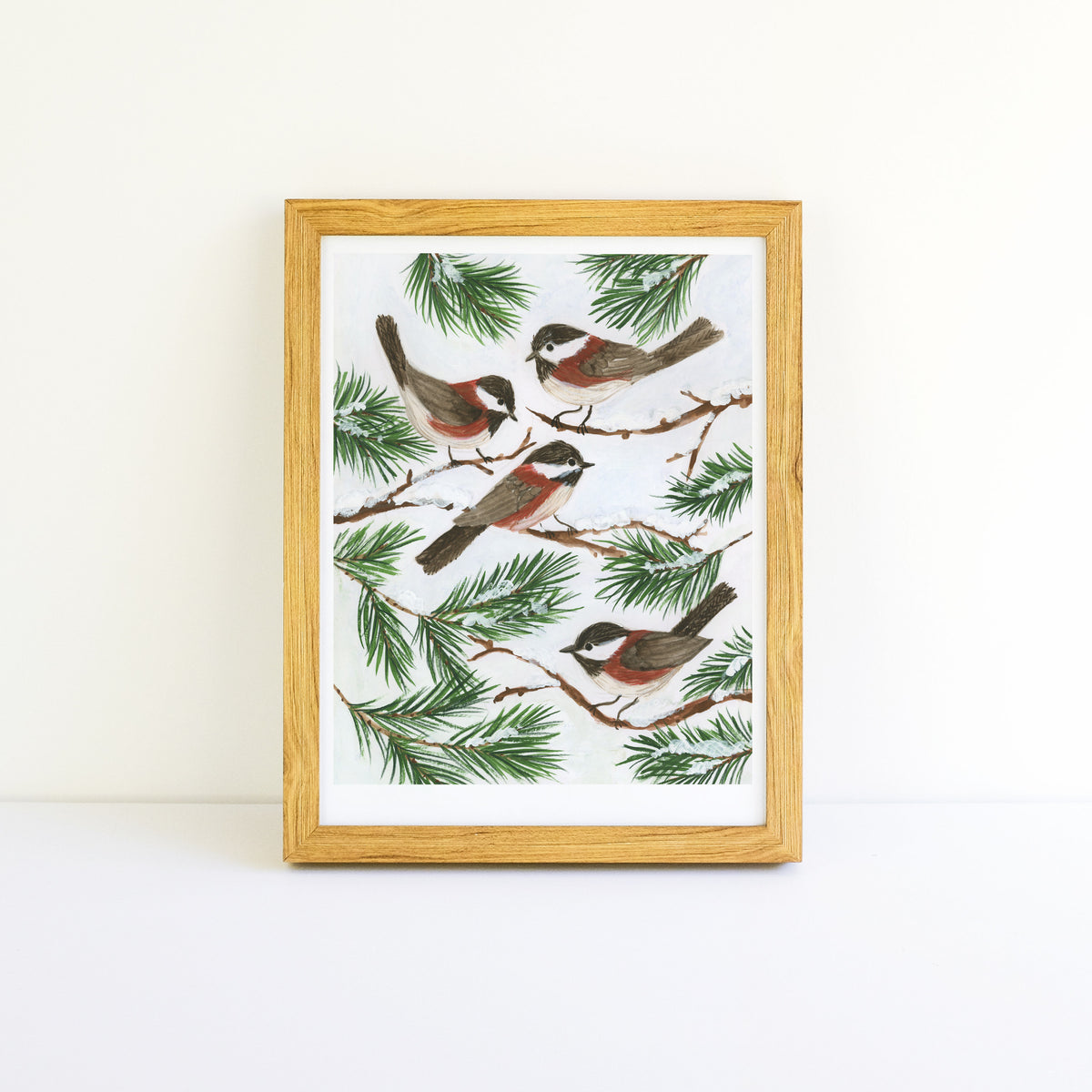 Chickadee Art Print