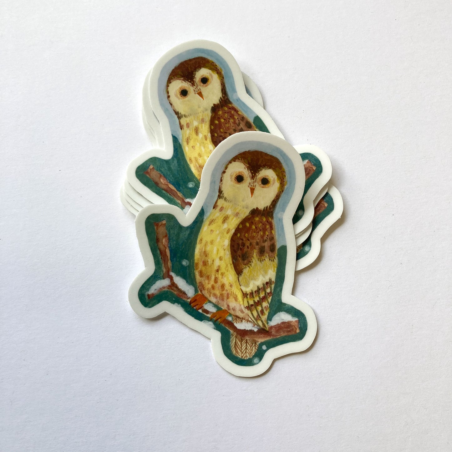 Winter Owl Sticker