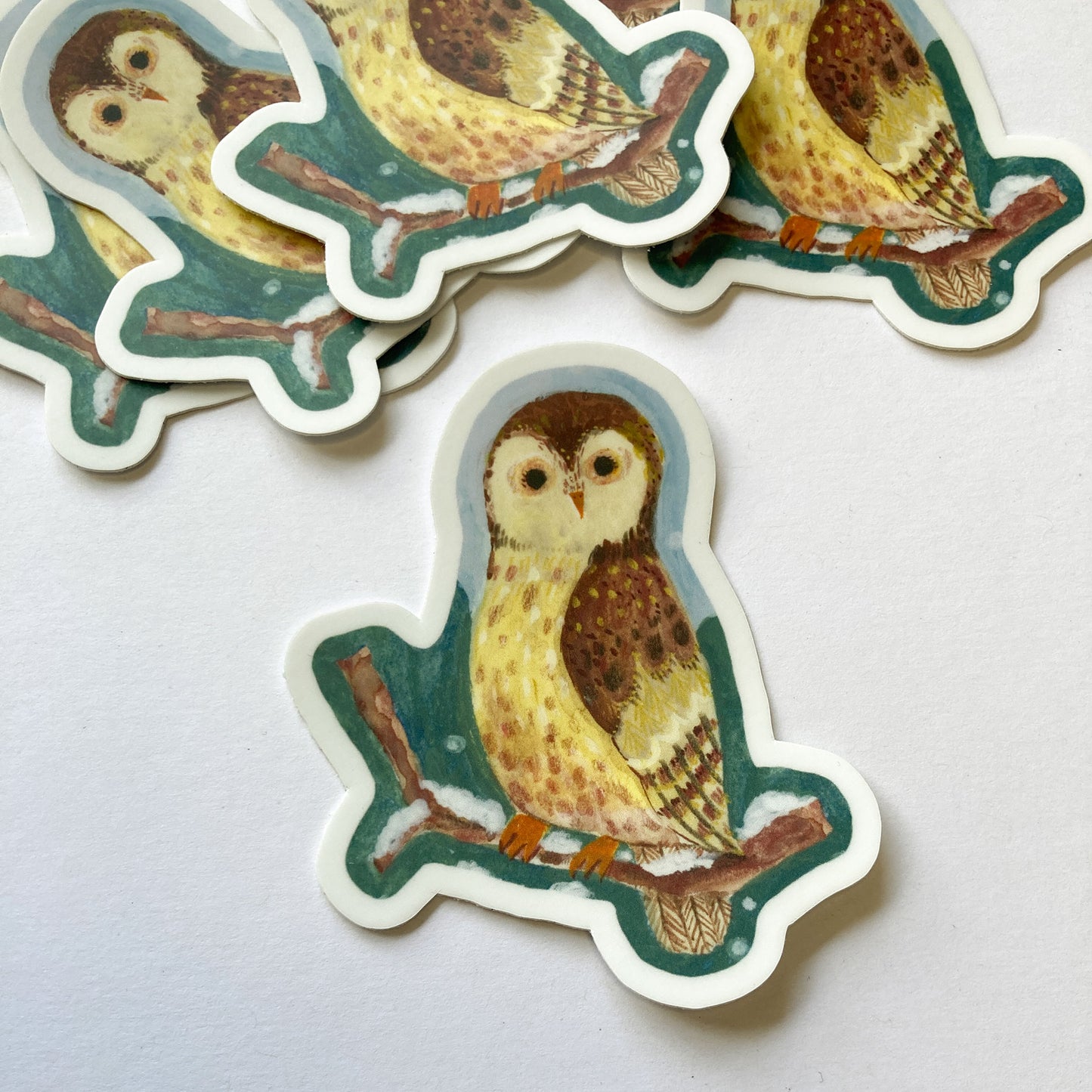 Winter Owl Sticker